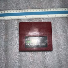 Pittsburgh 36 Piece 1/4 Inch Steel Stamping Set, Missing 346, Great Shape