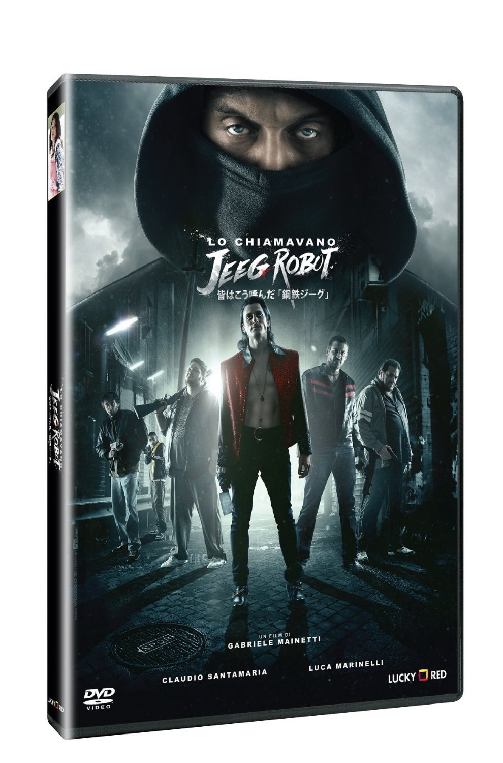 LO CHIAMAVANO JEEG ROBOT Claudio Santamaria, Luca Marinelli DVD NUOVO