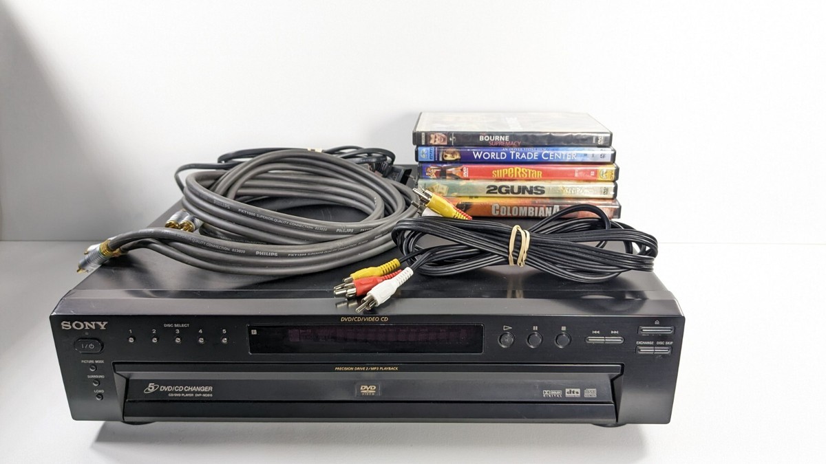 Sony DVP-NC615 5-Disc Changer DVD CD video CD Player Audio Video