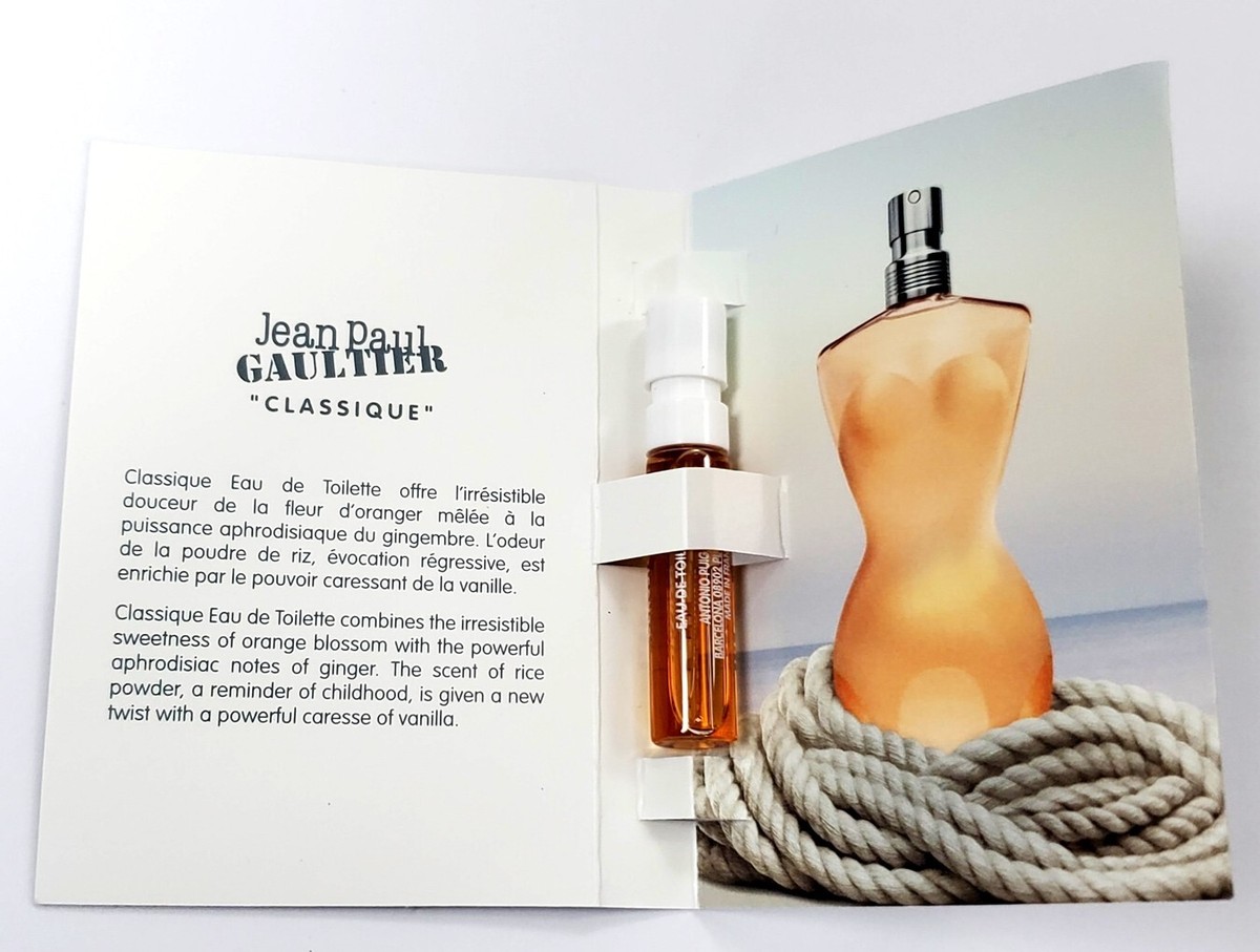 Jean Paul Gaultier Classique JPG ml Eau de Toilete EDT