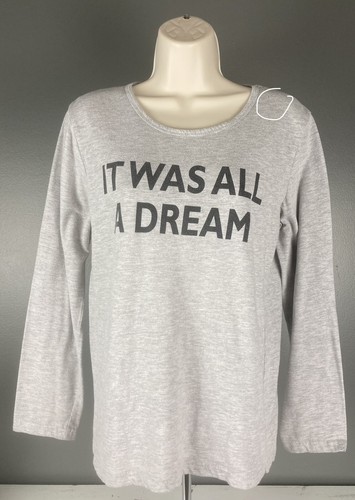 Bobbi Brooks Damen Gr. L Nachtwäsche Langarmshirt