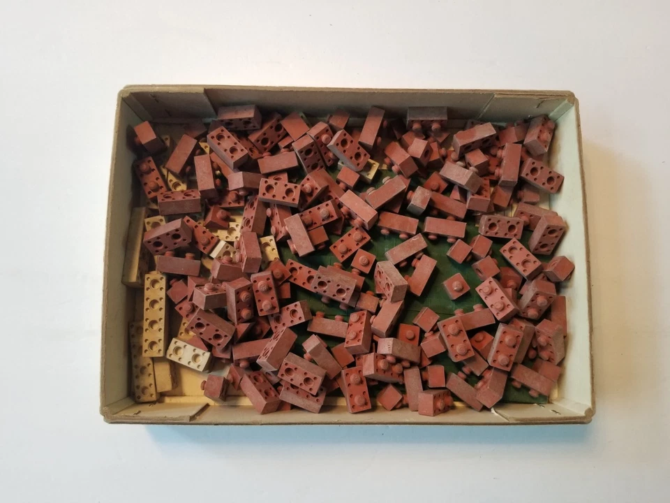 VINTAGE MINIBRIX Series # 2 Rubber Block Building Set - Image 4 of 4