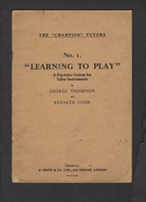 Champion Tutors - No. 1 Learning to Play - Pre Tutor for Valve Instruments