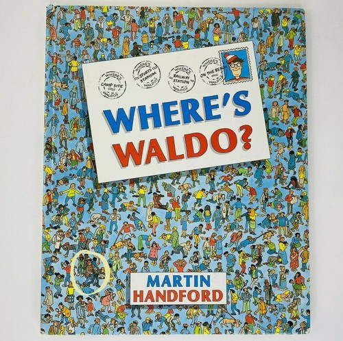 Where's Waldo First US Edition 1987 Vintage Martin Handford, Has Torn Page - Afbeelding 1 van 7