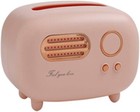 Retro Radio Shape Tissue Box Cover, Pink, Brand New! Usa!