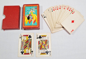 WW1, RARE jeu de cartes americain congress 606 gold edges EUR 45,00 - FR