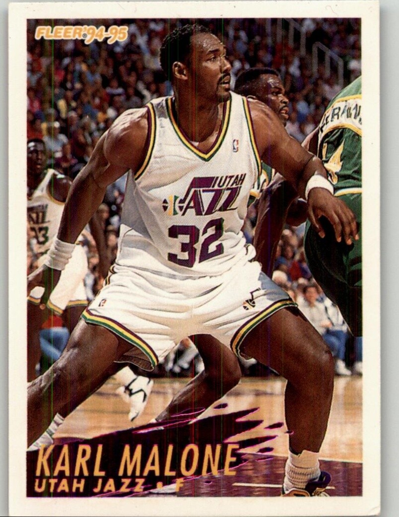 1994-95 Fleer Karl Malone #224 Utah Jazz | eBay