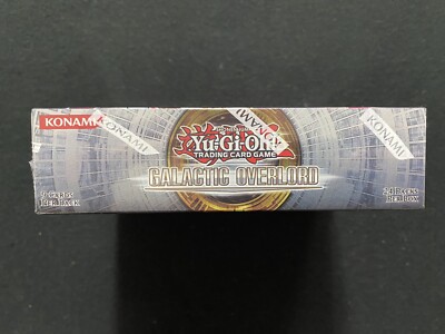 Yugioh Galactic Overlord 1st Edition Booster Box New Factory
