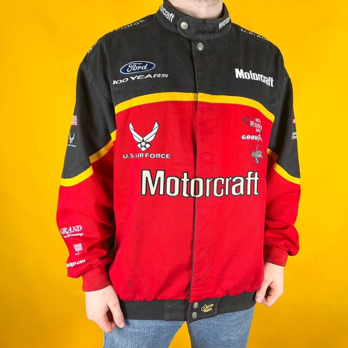 Vintage Ford Motorcraft Racing Jacket By Chase Authentics Vintage Ford Motorcraft Racing Jacket By Chase Authentics