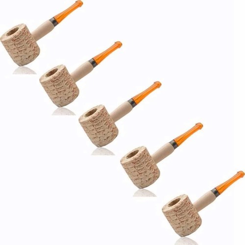 5x Pipa para fumar maíz pipa mazorca tabaco cigarrillos cigarro portátil desechable - Imagen 9 de 24