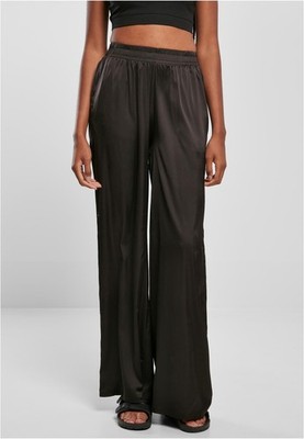 Ladies Satin Wide Leg Pants Damen Stoffhose  | Urban Classics | TB5060