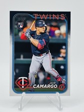 2024 Topps Update #US314 Jair Camargo Minnesota Twins Rookie
