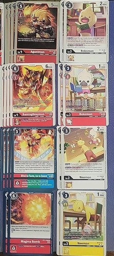 Digimon TCG - Multi-color Agunimon Deck - Picture 4 of 4
