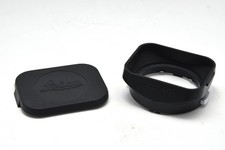 Genuine Leica lens hood 12526 A42  cap 14043 for Summicron Elmarit 35mm and Elm