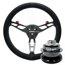Lotse NO PREP Drag Racing Steering Wheel+ Quick Release SFI Hub