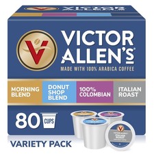 Variety Pack (Morning Blend, 100% Colombian, Donut Shop Blend, and Italian Ro...