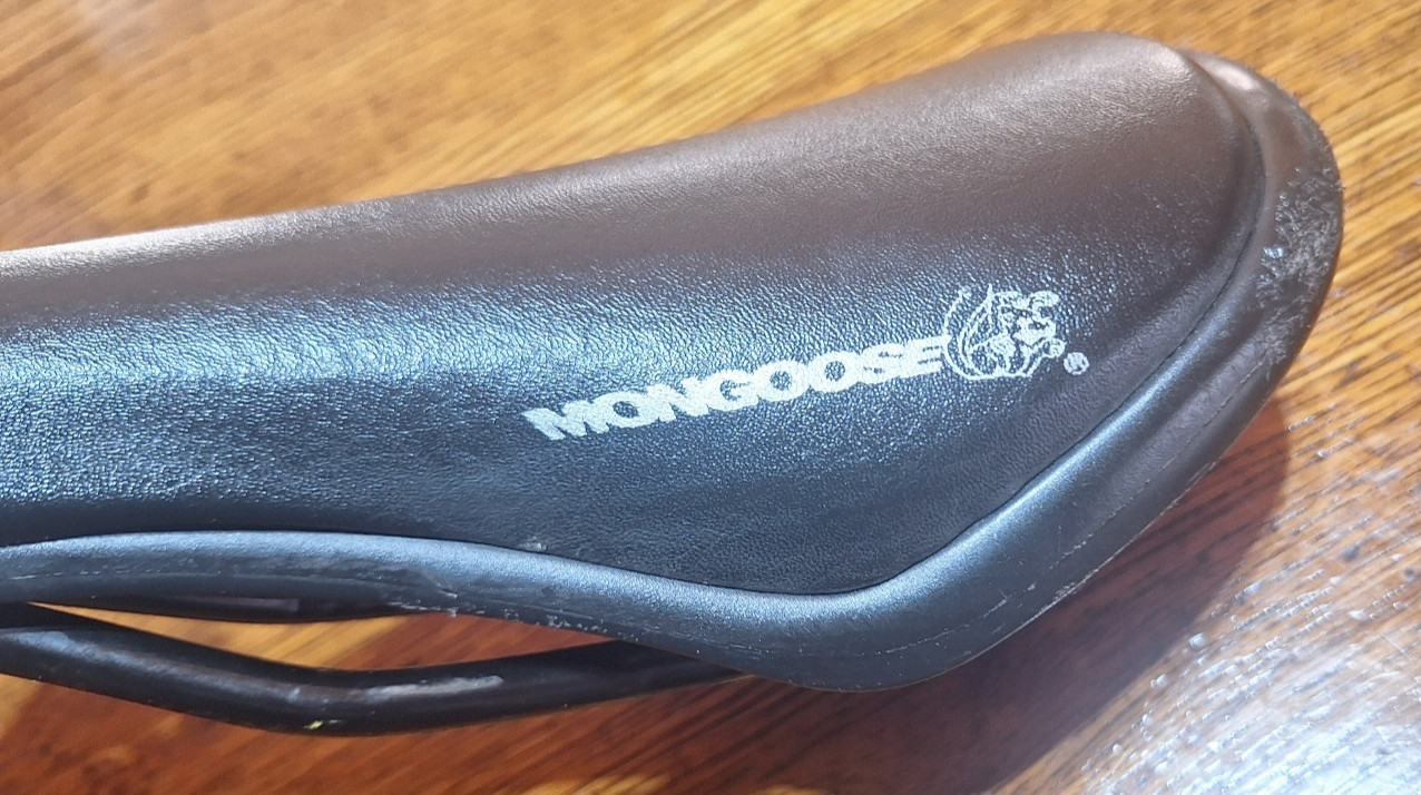 Mongoose Expert BMX Bike Seat (GT, Robinson, Powerlite, S&M, Haro, Redline, SE)