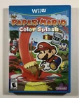 Paper Mario Color Splash - Nintendo Wii U, 2016- Tested, Guaranteed. Ships TODAY
