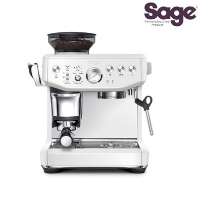 Sage Barista Express Impress Weiß !UK-Stecker! SES876SST - Gebrauchsspuren