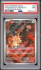 2025 POKEMON DRI EN-DESTINED RIVALS ILLUSTRATION RARE TEAM ROCKET'S MEOWTH PSA 9