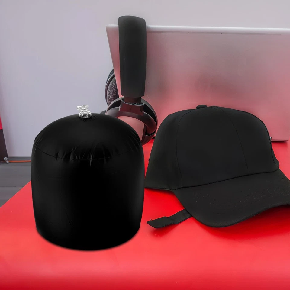 Soporte moldeador inflable para gorras de béisbol sombrero de mesa 2 piezas Foto 4 de 4