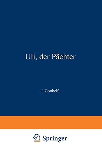 Uli, Der Pachter.New 9783662228791 Fast Free Shipping<|