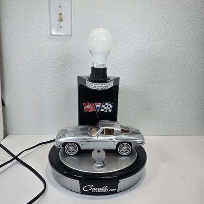 Vintage KNG America 1963 Corvette Sting Ray Table Lamp Sound Issue 15.5''