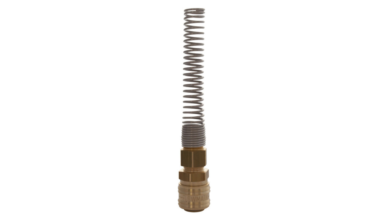 Pneumatic quick connector DN7.2 type 26, screwed for hose diameter 12x9 m /T2UK