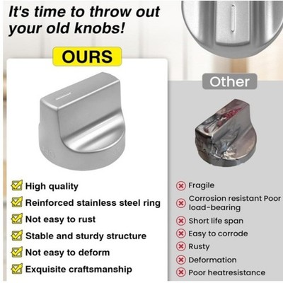 Contemporary Gas Cooker Control Handle Replacement Multipurpose Compatibility