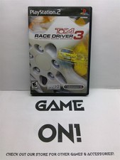 ToCA Race Driver 3 (PlayStation 2, 2006) Clean Tested Working - Free Ship