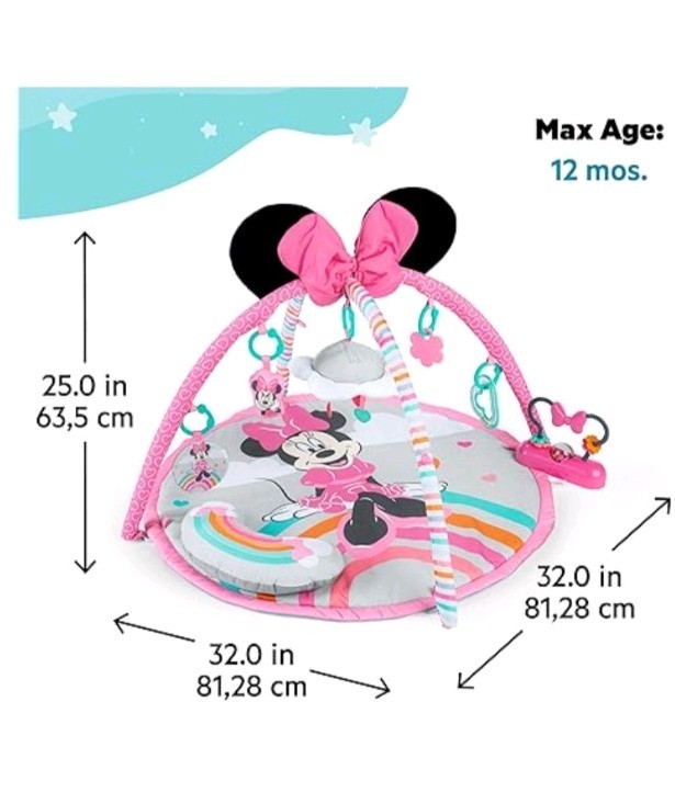 Bright Starts Disney Minnie Activity Gym New In Box