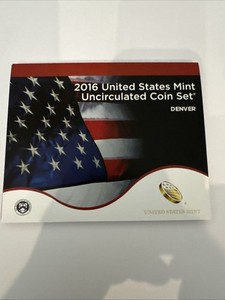 2016 D Uncirculated Coin Set 10 Coins United States Mint