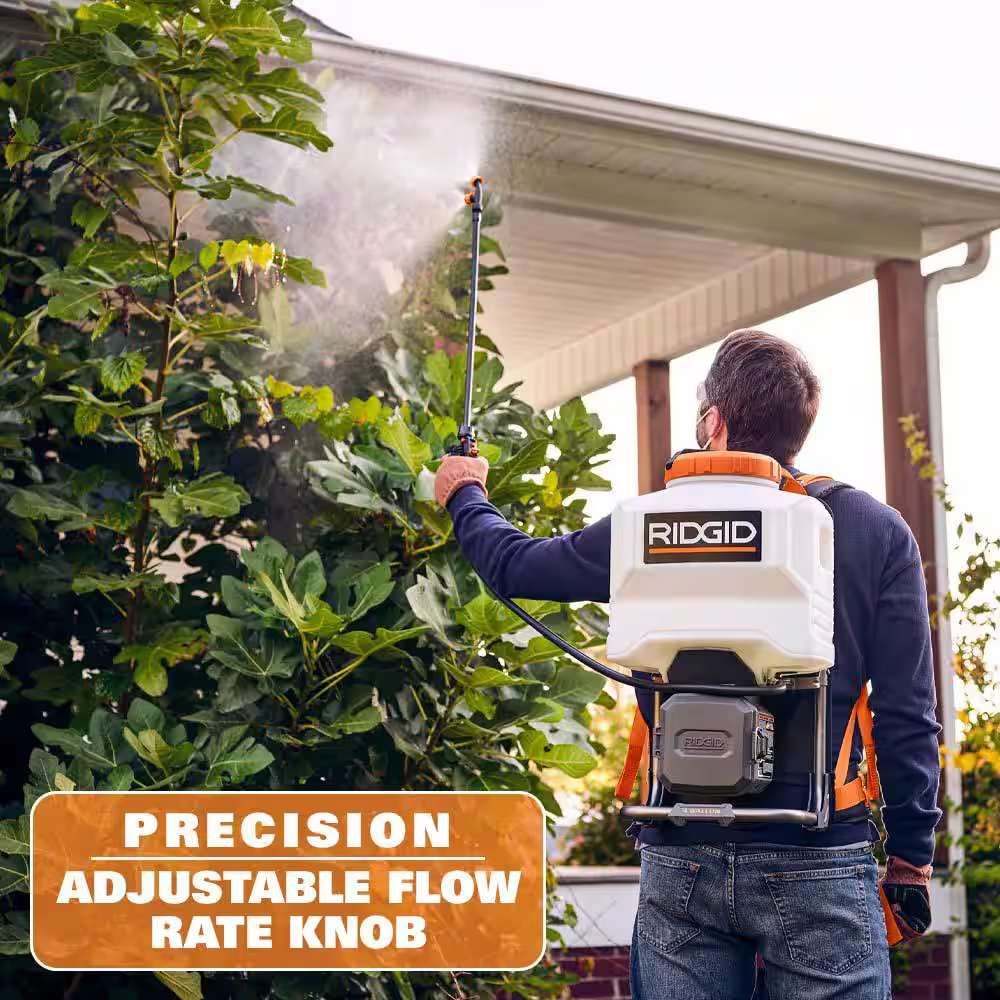 18V Cordless 4 Gal Backpack Chemical Sprayer Tool Only