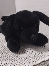 Animal Alley Toys R Us Black Labrador Lab Dog Stuffed Plush Puppy 12" 2007