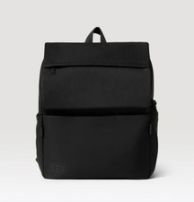 B IS The Ultimate Diaper Backpack in Black with accessories