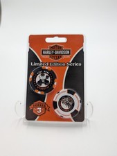 Harley-davidson Collector Poker Chips Flathead Motor Vintage Motorcycle Sealed Harley-davidson Collector Poker Chips Flathead Motor Vintage Motorcycle Sealed