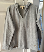 Ladies Michael Kors Hoodie Long Sleeve Sweatshirt, Size L