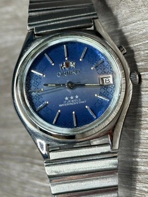 Vintage Orient 3 Star Automatic Watch 17 Jewels   Classic Japanese Craftsmanship