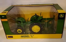 SpecCast 1/16 John Deere 1937 Model L w/Hercules Engine & One Bottom Plow JDM216
