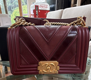 Burgundy Chanel | eBay