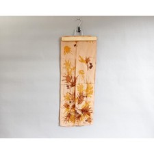 Vintage Vera Neumann Scarf Long Leaves Earthy Autumnal Colors Mid Century