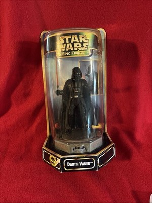 Star Wars Epic Force Darth Vader Rotating Base Statue Action Figure New