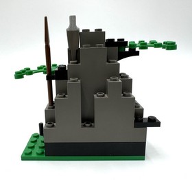 LEGO Ghostly Hideout 1596 Set 100% Complete 1993 - No Box or Instructions