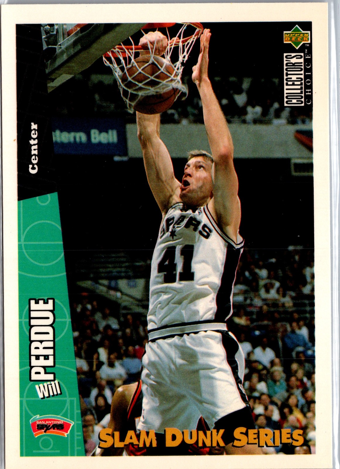 1996 Upper Deck Slam Dunk Series #31 Will Perdue
