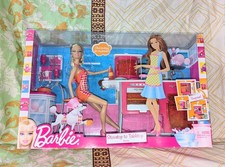 BARBIE STOVETOP TO TABLETOP KITCHEN PLAYSET 2011 Brand New Box