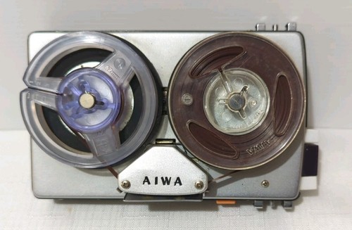 Vintage Rare AIWA TP-60 Reel to Reel Tape Recorder Portable 1964 Japan for Parts