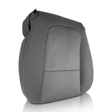 For FORD F-150 2011 2012 2013 2014 DRIVER BOTTOM SEAT COVER STEEL GRAY Part