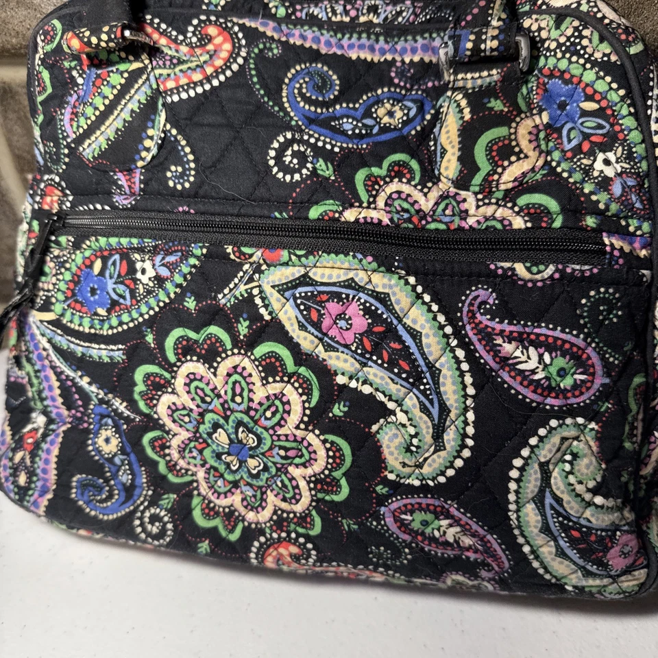 Vera Bradley Kiev Paisley Turnlock 挎包 钱包  — 第 3/4 张图片