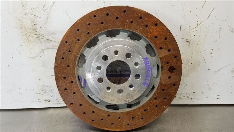 2023 MASERATI GRECALE TROFEO BRAKE CALIPER WITH ROTOR FRONT LEFT DRIVER YELLOW