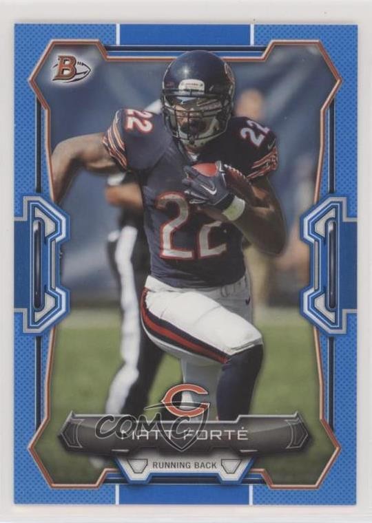2015 Bowman Blue 35/99 Matt Forte #10 z7h